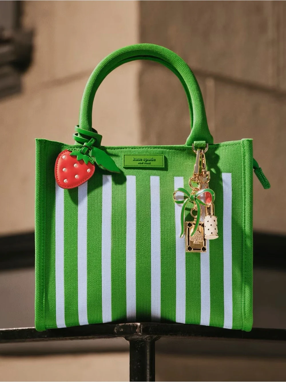 kate spade bright green